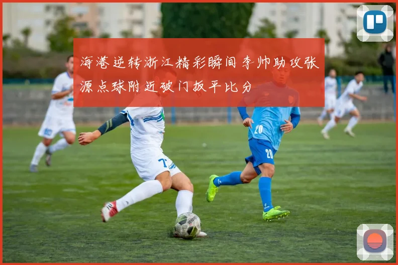 海港逆转浙江精彩瞬间李帅助攻张源点球附近破门扳平比分
